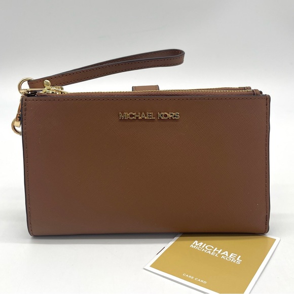 Michael Kors Large Double Zip Wallet Wristlet - Picture 3 of 6